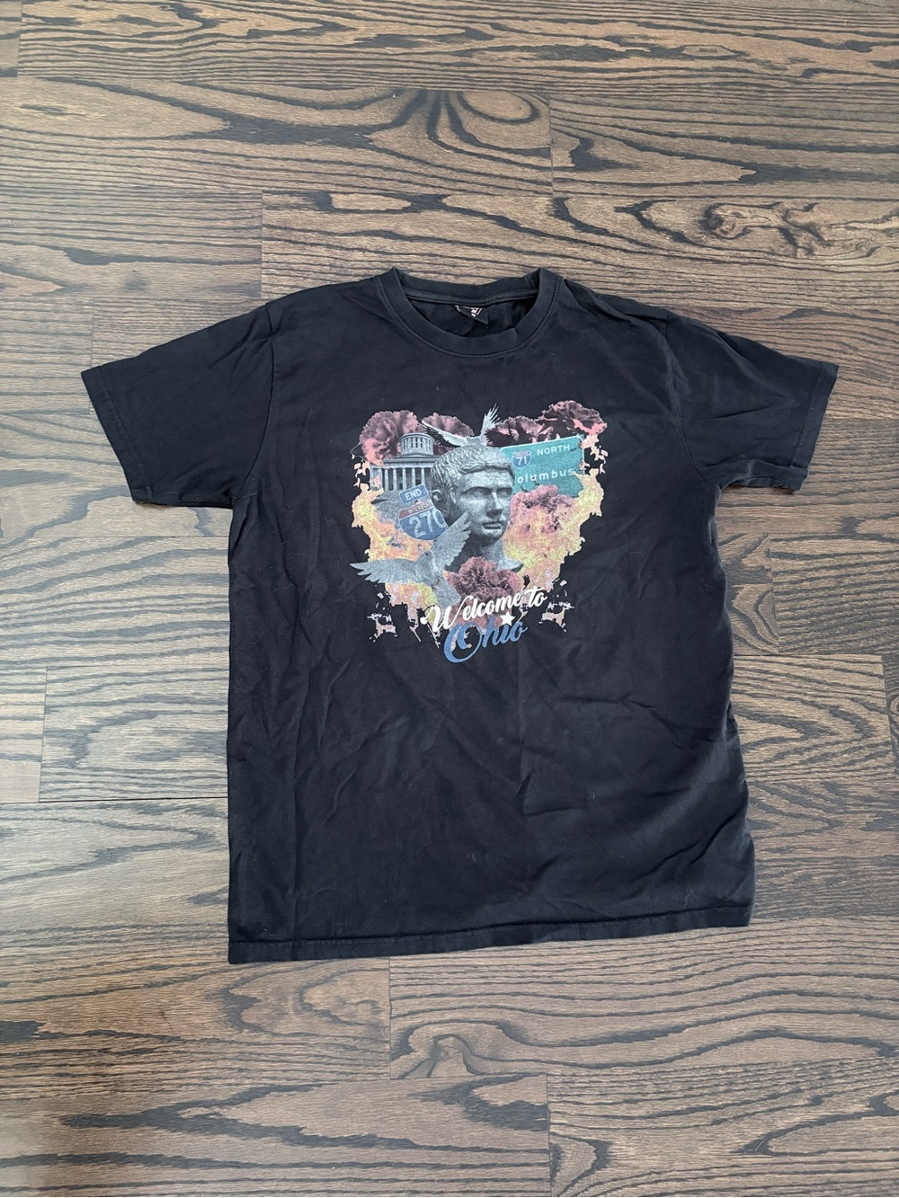 Welcome to Ohio Graphic Tee - Black